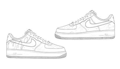 ausmalbilder nike air force 1|Ausmalbilder Nike .